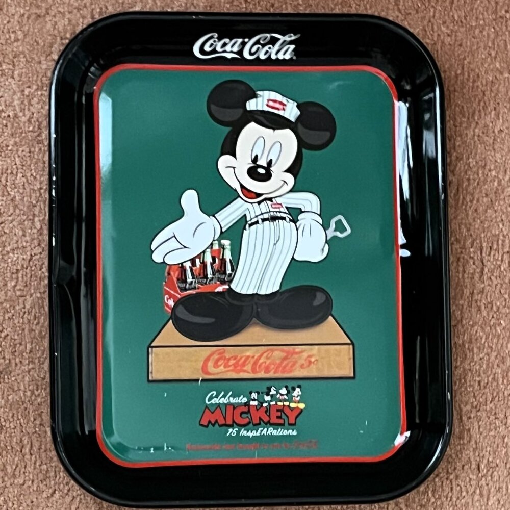 Disney InspEARations 75th Anniversary Celebrating Mickey Mouse Serving Tray